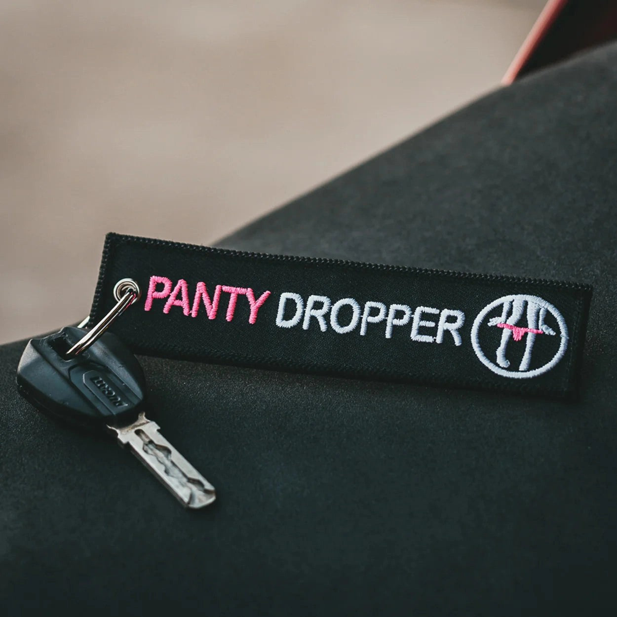 PantyDropperCarKeyringJettag