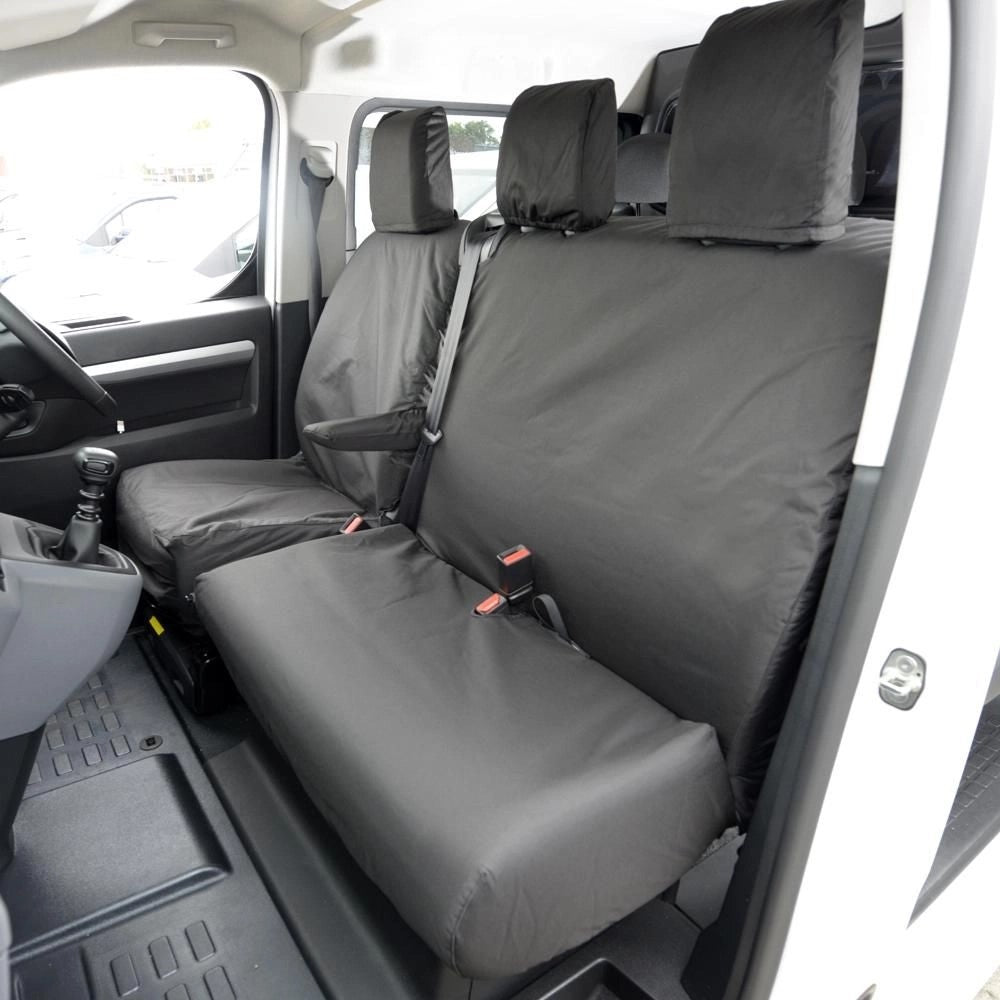 PeugeotExpertVan2016+TailoredSeatCovers-ThreeFrontSeatsSingleBasePassengerSeat