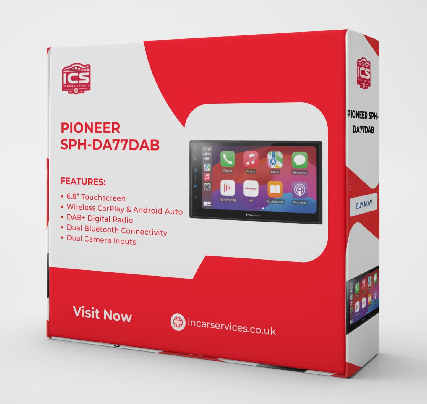 PioneerSPH-DA77DAB–6.8″WirelessAppleCarPlay&AndroidAutoReceiver