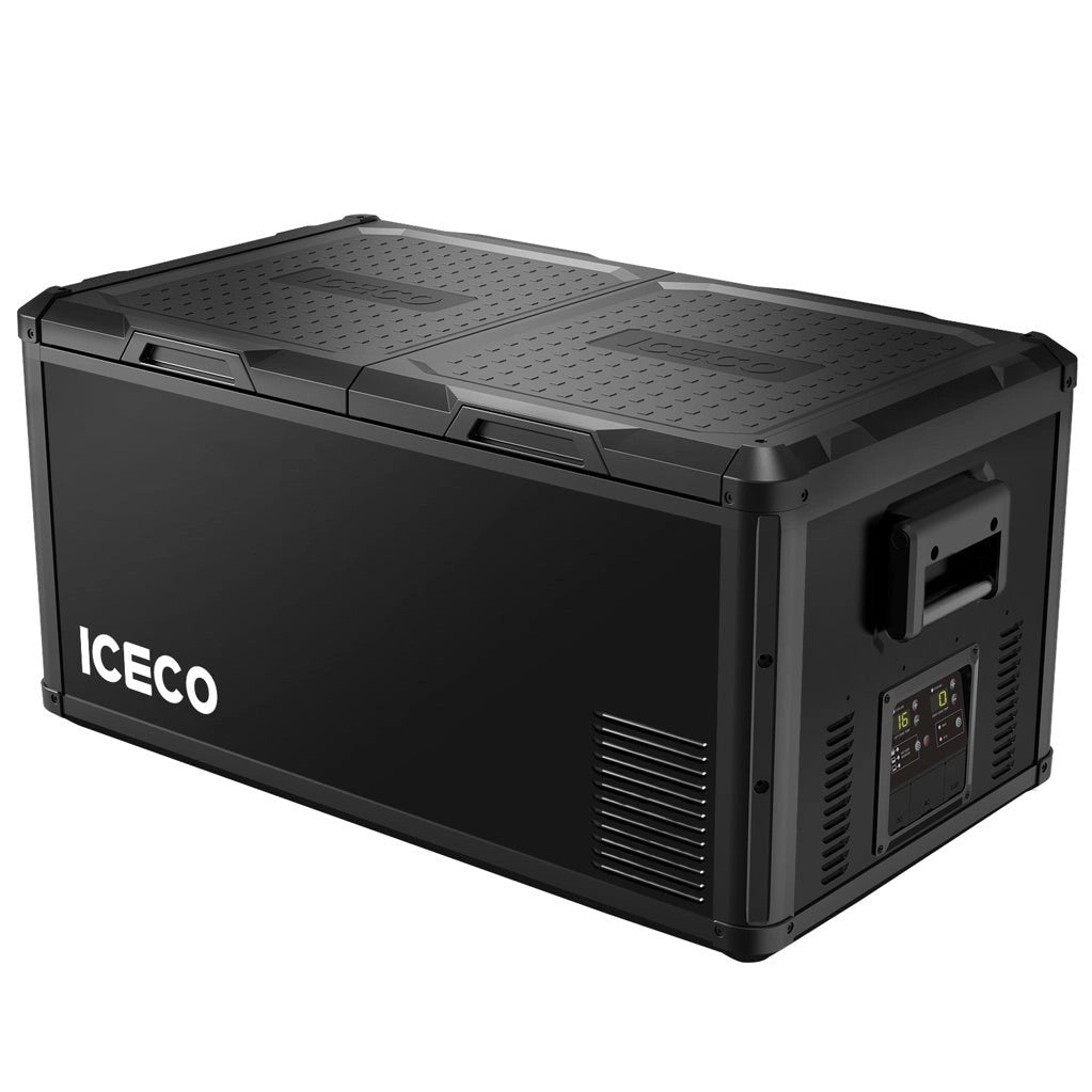 Refrigerator/FreezerICECO90LDoubleCompartments-Black