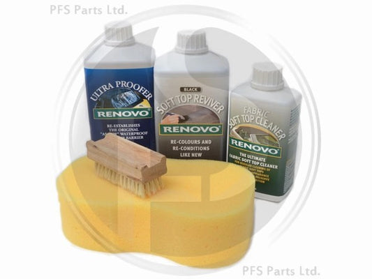 RenovoBlackSoftTopCleaningKit