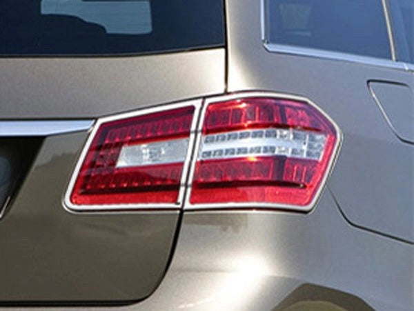 S212EClass2009-2013(Estate)ChromeTailLightSurroundSet