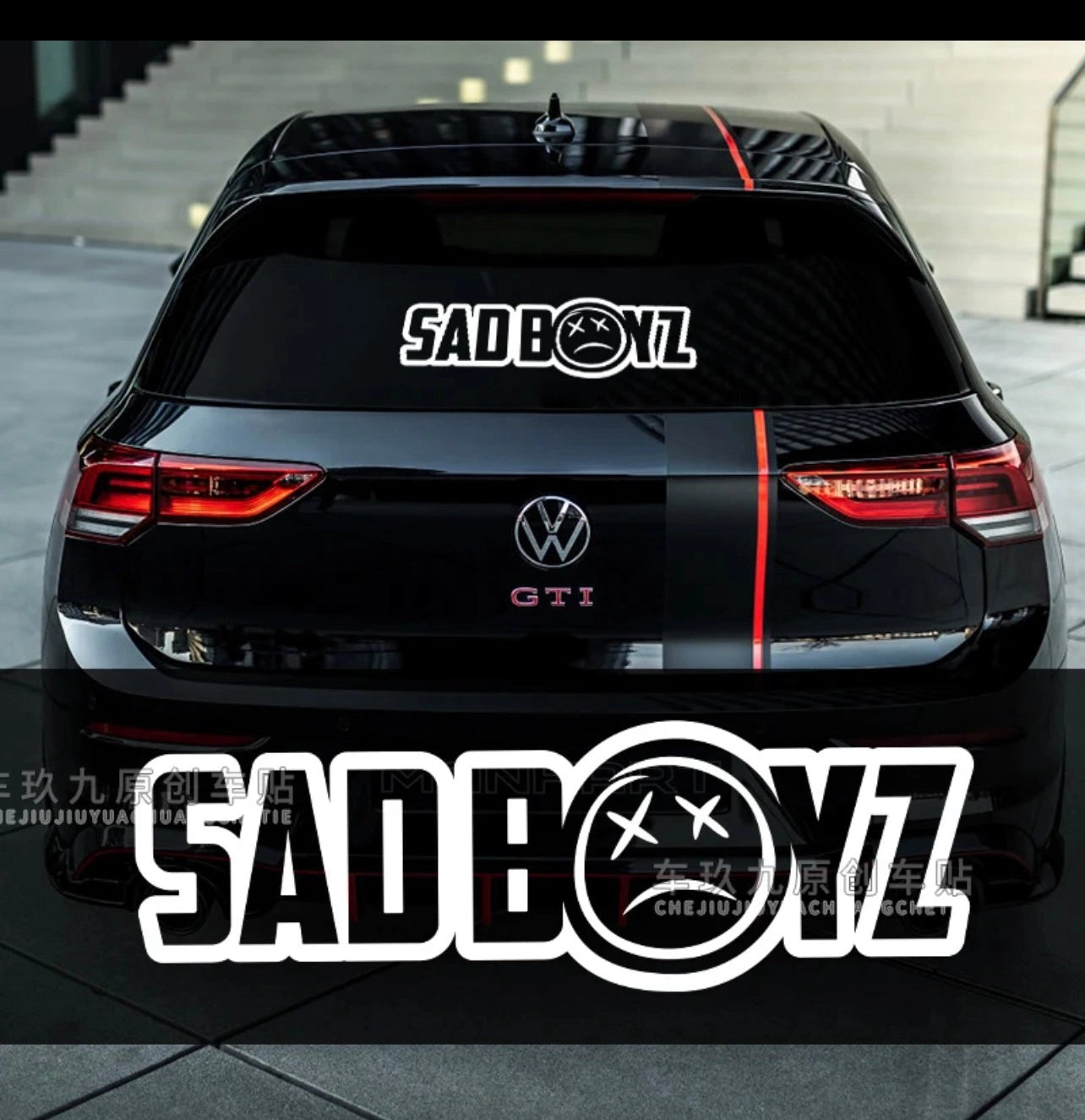 SadBoyzVinylCarSticker(AllColours&Sizes)