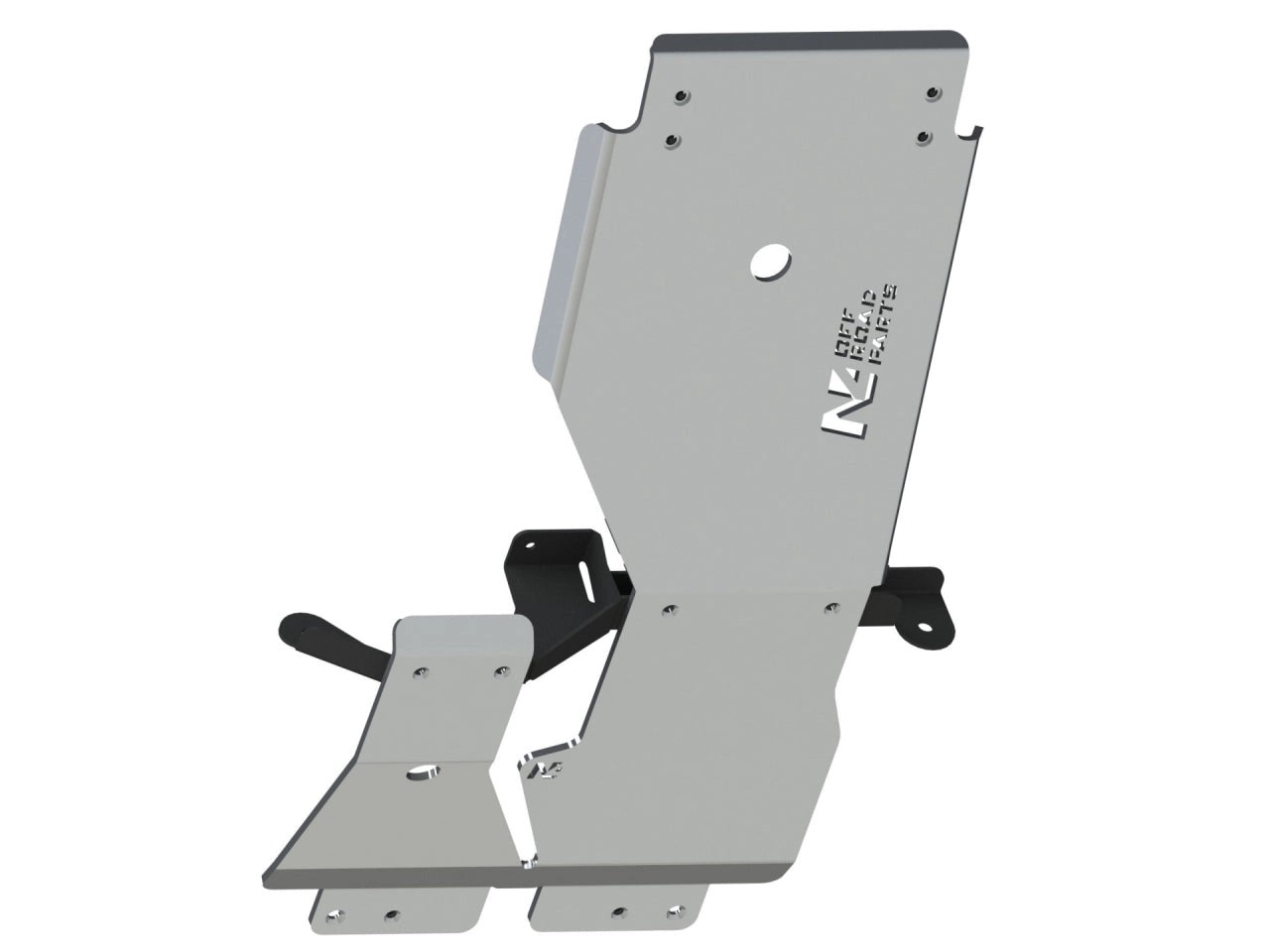 SkidPlate10mmaluminumfrontaxleandgearboxforIvecoDailyIII4x4after10/2019N4-Offroad