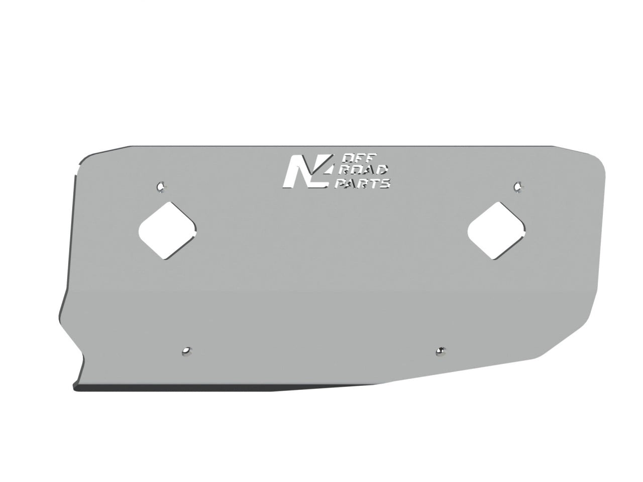 SkidPlate8mmaluminumfrontbumperforMercedesGW463andPurN4-Offroad