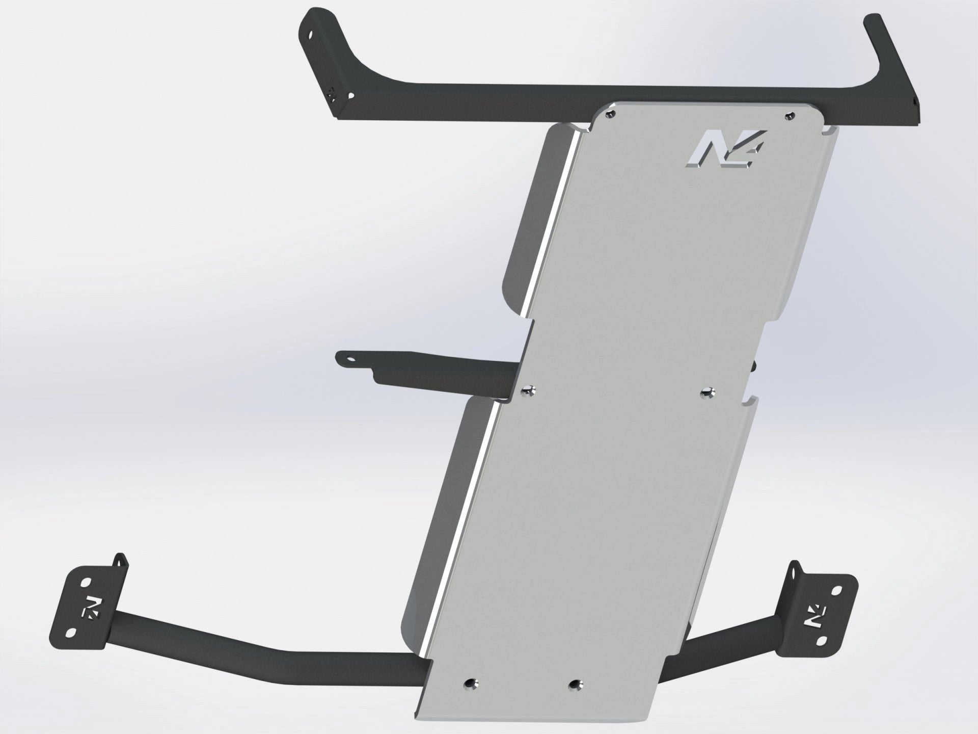 SkidPlate8mmaluminumgearboxandtransfercaseforToyotaVZJ95N4-Offroad