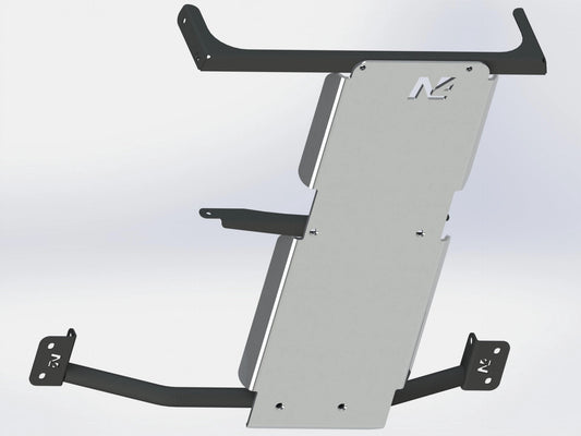 SkidPlate8mmaluminumgearboxandtransfercaseforToyotaVZJ95N4-Offroad