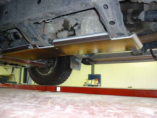 SkidPlate8mmaluminumgearboxandtransfercaseforToyotaKZJ95KDJ95N4-Offroad