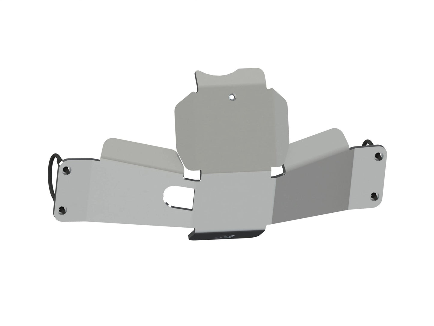 SkidPlate8mmaluminumrearaxlenoseforNissanNavaraD23after2019andMercedesX-ClassN4-Offroad