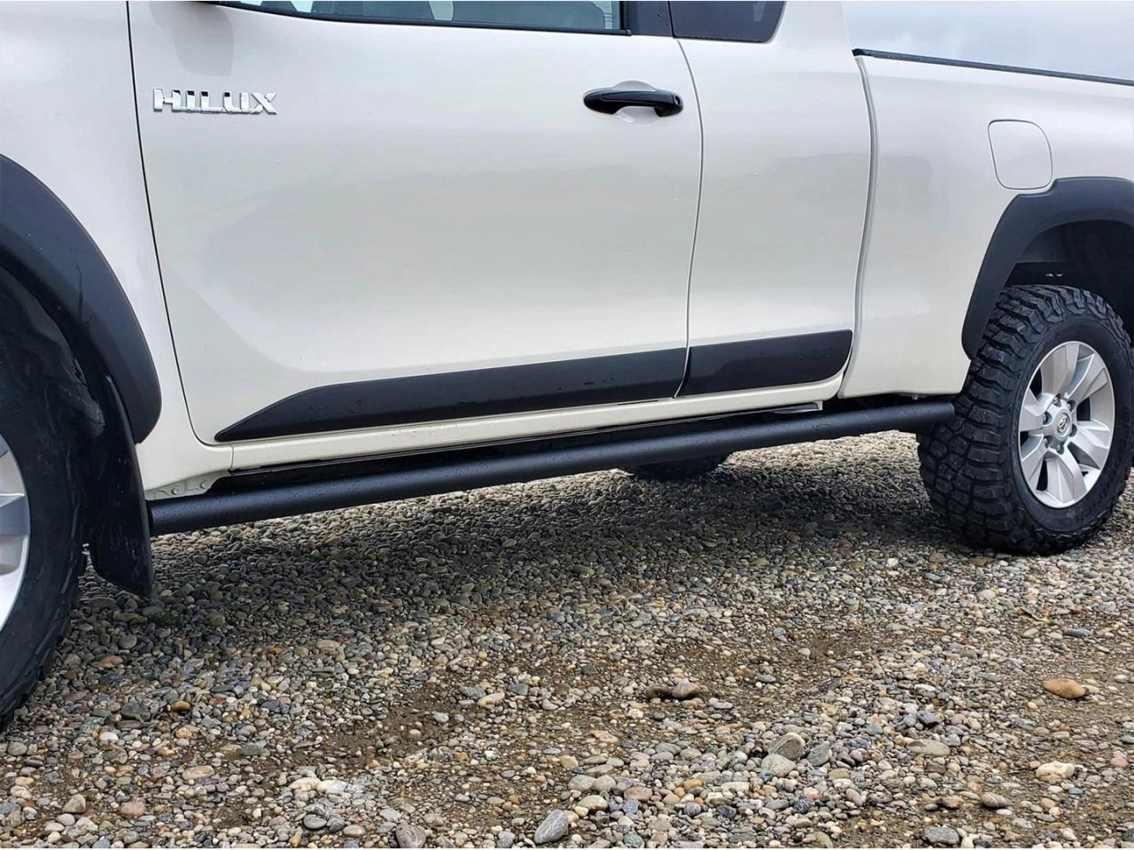 SkidPlateN4OffroadTubularTiresforToyotaHiluxRevo|SteelØ60mm