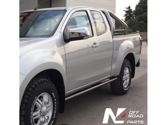 SkidPlatetubularrockerpanelsforIsuzuD-maxN4-Offroad