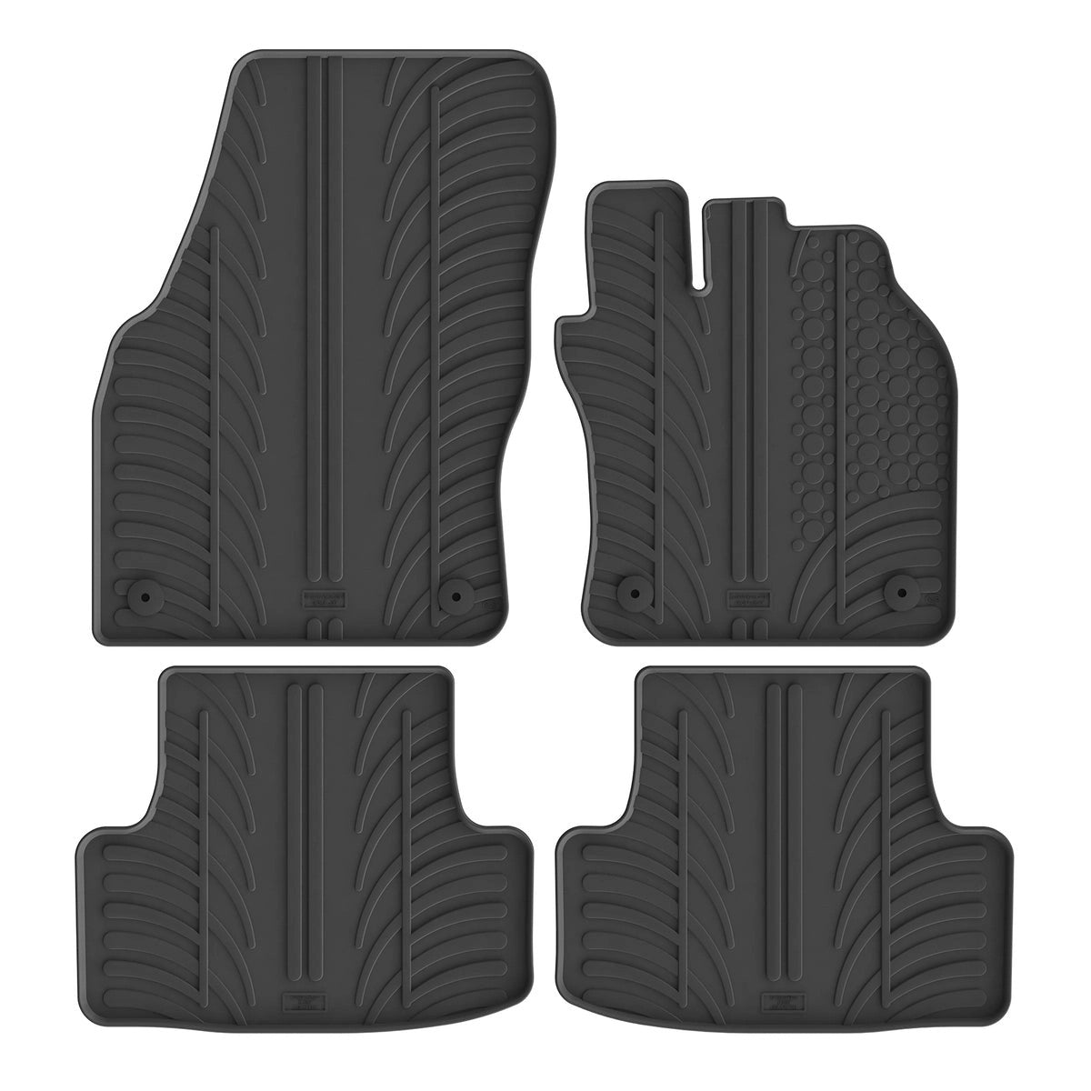 SkodaKaroq2018+MouldedRubberCarMats