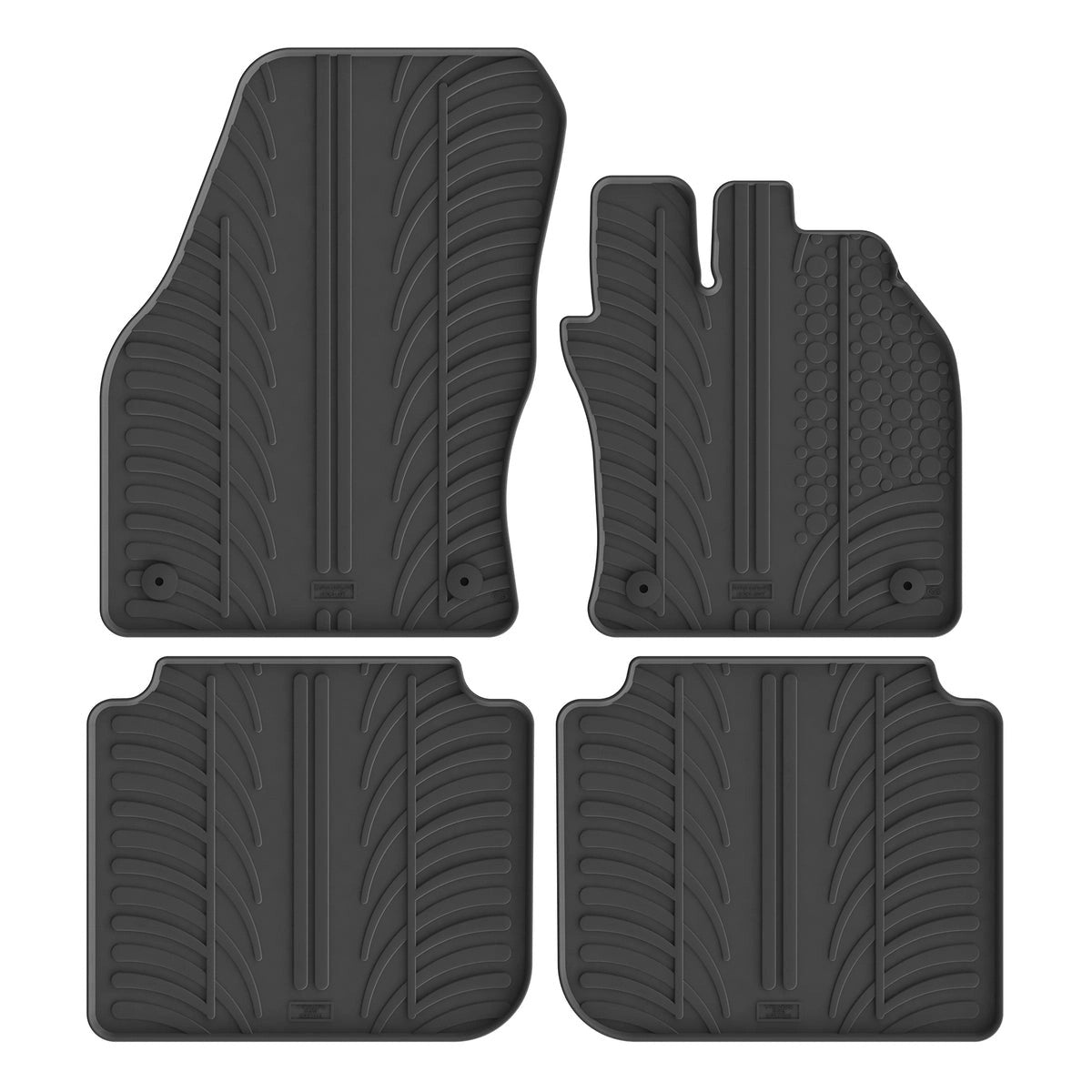 SkodaKodiaq5Seat2017-2023MouldedRubberCarMats
