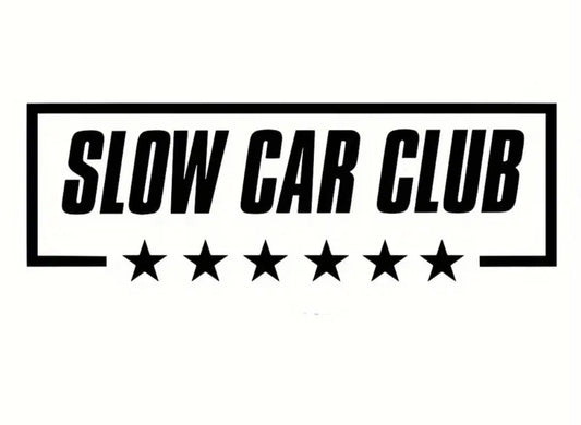 SlowCarClubVinylCarSticker(AllColours&Sizes)