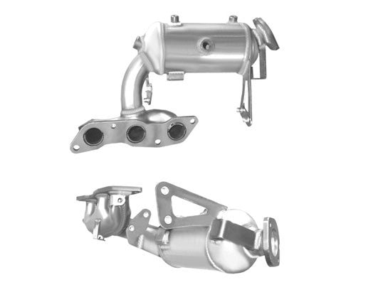SmartForTwo451(10-14)PetrolNonTurboCatalyst/ExhaustManifoldUnit