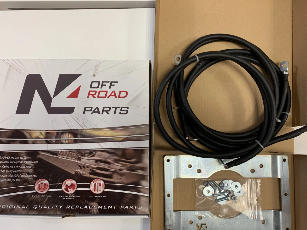 Specificmountingkitwith1meteroffsetforwinchrelayboxWarnVREvoZeonTaborN4-Offroad