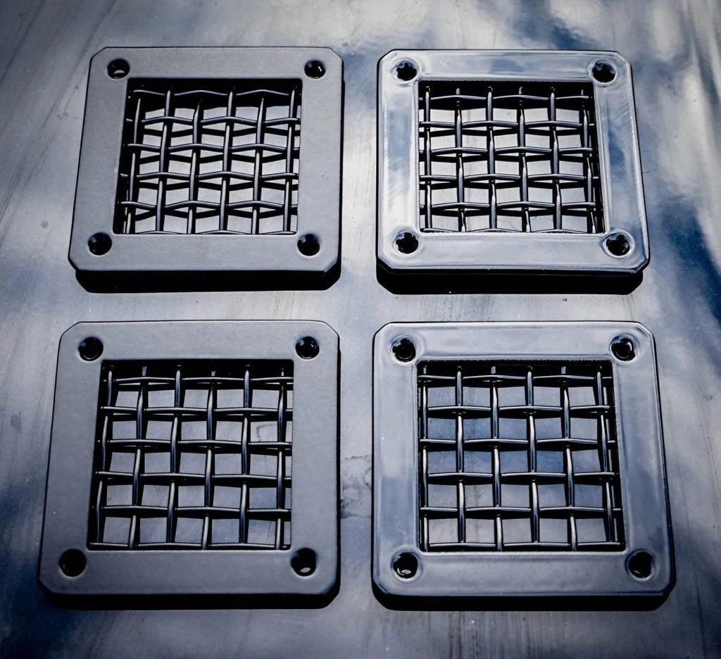 StainlessSteelHornVentsLandRoverDefender