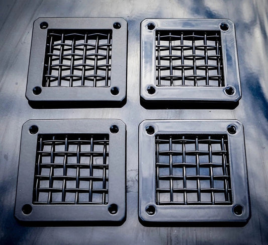 StainlessSteelHornVentsLandRoverDefender