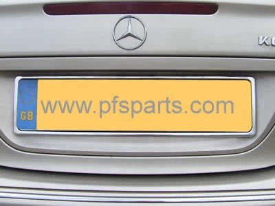 StainlessSteelNumberPlateSurround