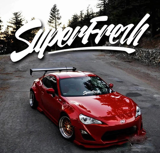 SuperFreshVinylCarSticker(AllColours&Sizes)