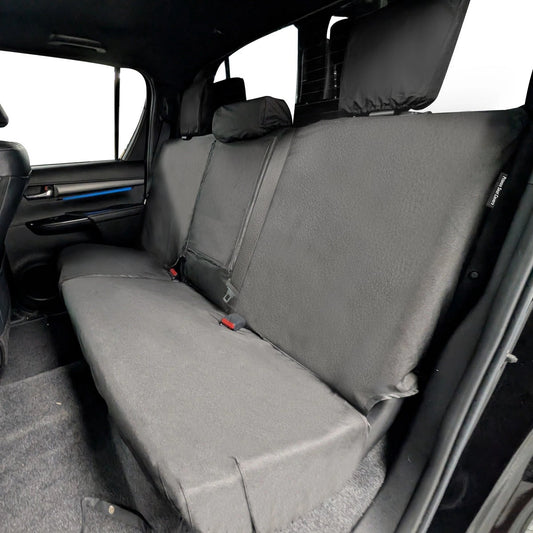 ToyotaHilux2016+TailoredSeatCover-RearSeat