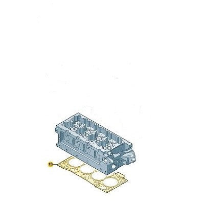 TransporterT62016-2019HeadGasket2.0ltDieselEngine1NotchHole