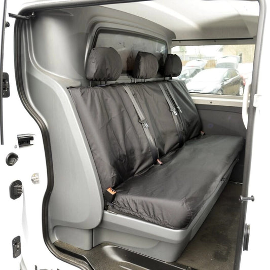 VauxhallVivaroCrewCabVan2014-2019TailoredSeatCovers-ThreeRearSeatsWithArmrests