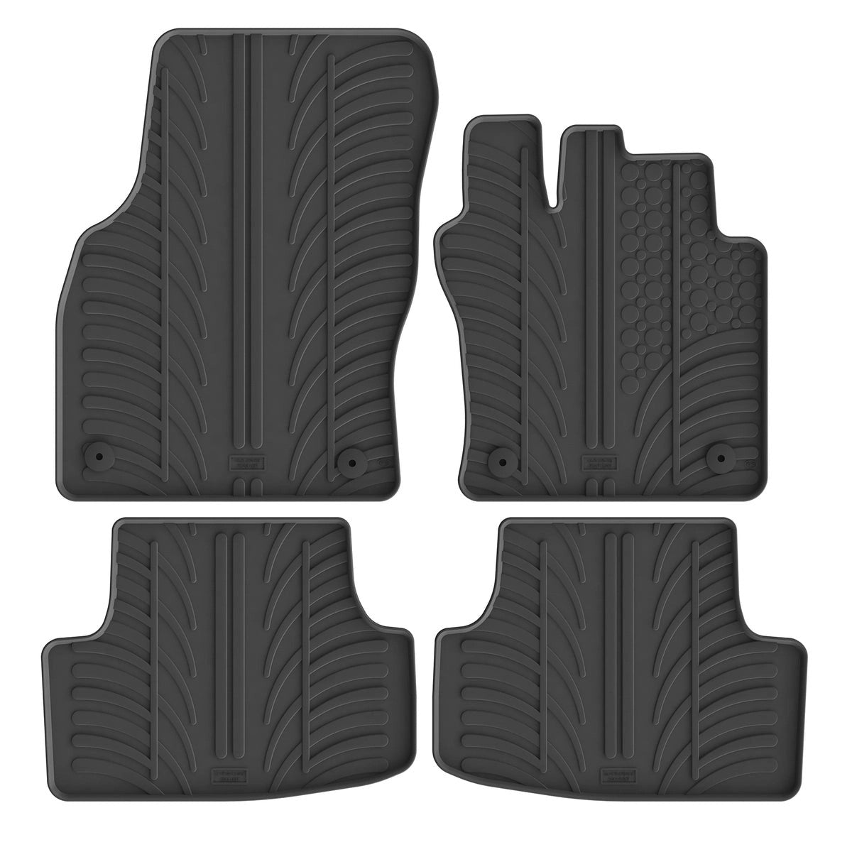 VolkswagenGolfMk82019+MouldedRubberCarMats