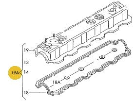 VolkswagenLT2000-2007RockerCoverfor2.5LDieselEngines
