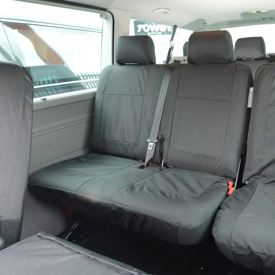 VolkswagenTransporterT5ShuttleMinibusVan2004-2015TailoredSeatCovers-RearTwinSeatSecondRow