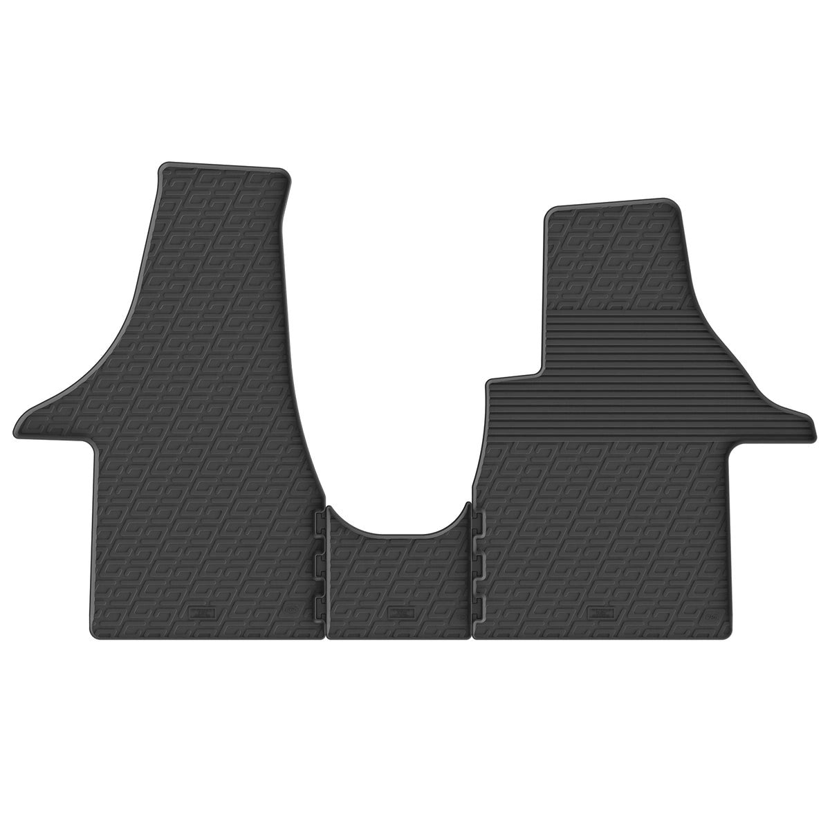 VolkswagenTransporterT5Van2003-2015MouldedRubberVanMats