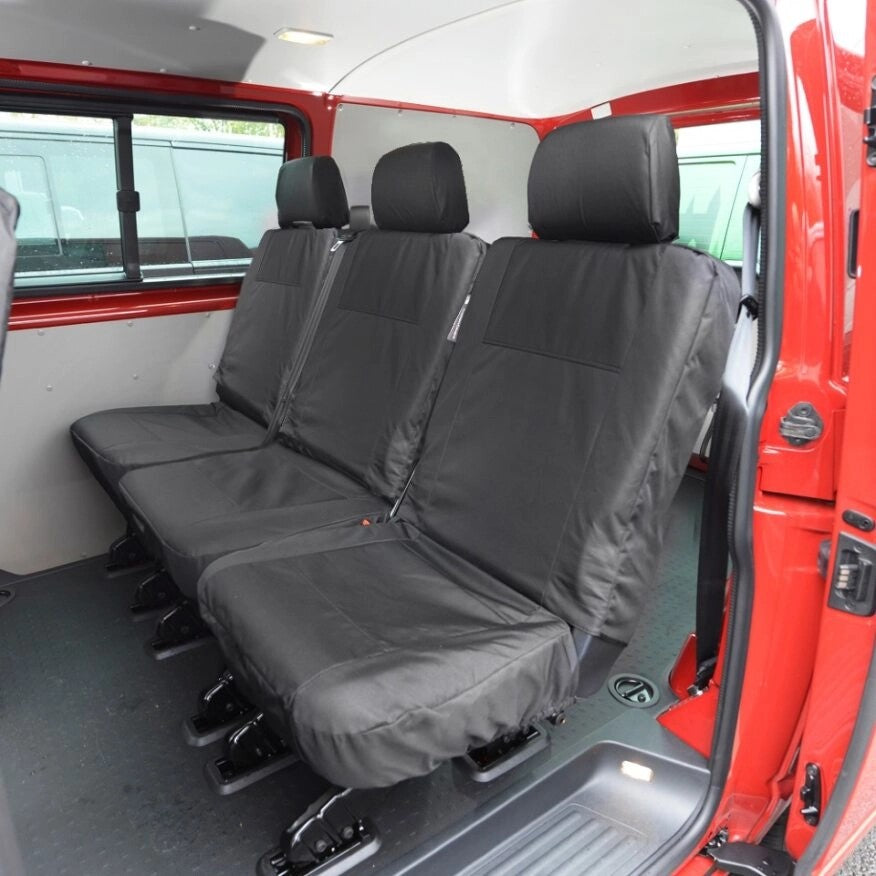 VolkswagenTransporterT6.1KombiVan2019-2025TailoredSeatCovers-RearThreeSingleSeatSecondRow
