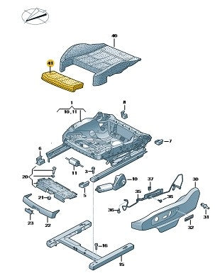 VWAmarok2017-2022FrontSeatDepthExtensionPadding