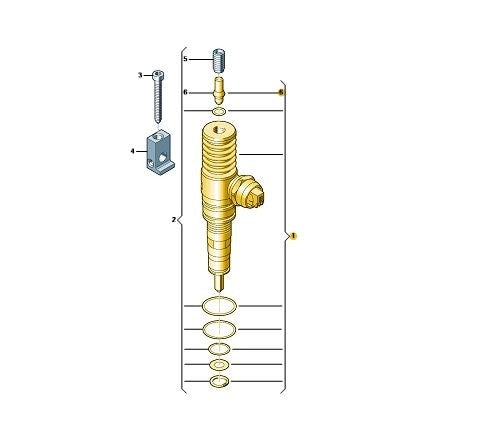 VWCaddy2004-2011FuelInjector(BST)