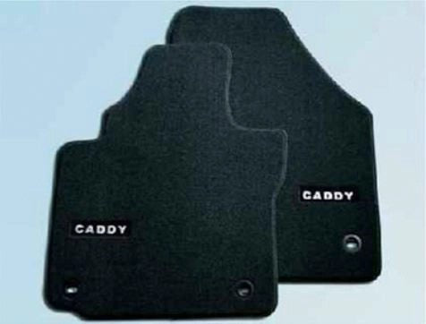 VWCaddyFrontCarpetMats2011-2020