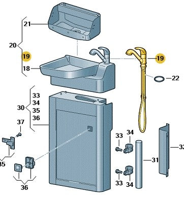 VWGrandCalifornia2017OnwardsShowerHeadAttachment