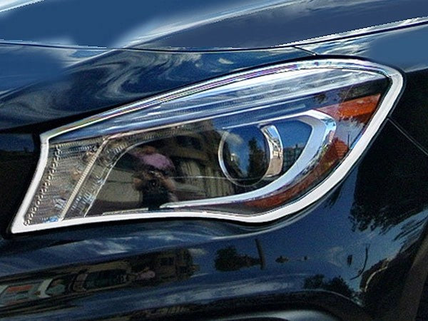W117CLA2013-2018ChromeHeadlightSurrounds(Pair)