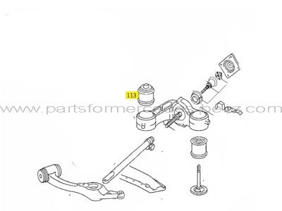 W126S-Class1979-1990FrontControlArmBush(A)