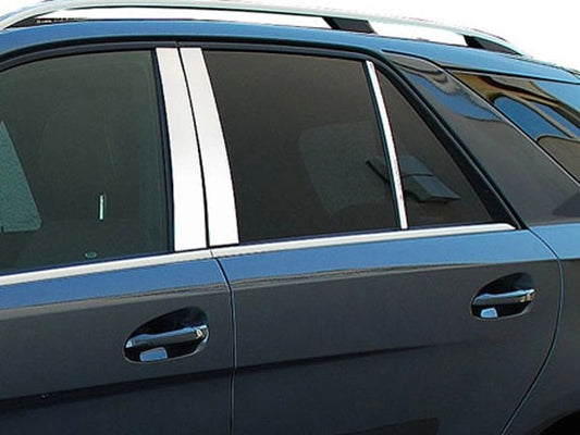 W164/W166ML2005-2015StainlessSteelB-PillarTrims(SetofSix)