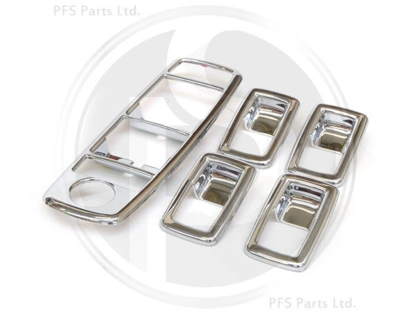 W164ML2005-2012ChromeWindowSwitchCovers(Front)