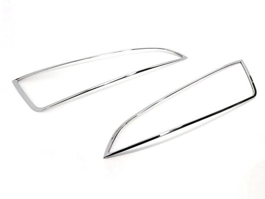 W177A-Class2018-OnwardsChromeHeadlampFrontLightSurrounds(Pair)