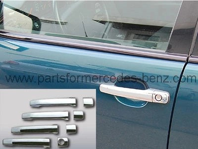 W202CClass1993-2000ChromeDoorHandleCovers(Setof4)