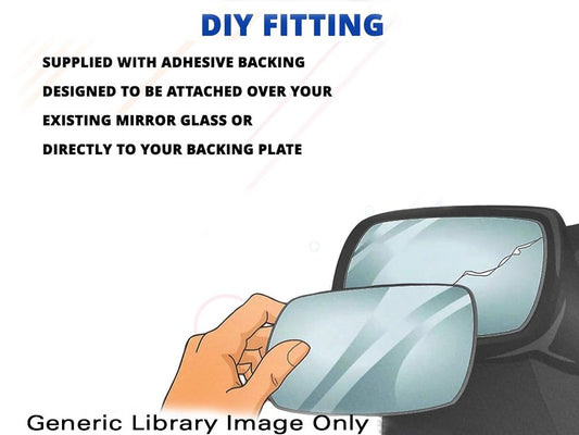 W202CClass1993-2000LeftHandMirrorGlass(SelfAdhesive)
