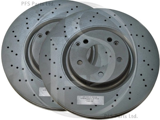 W2032001-2007DrilledFrontBrakeDiscsSportPack(Pair)–BlackDiamond