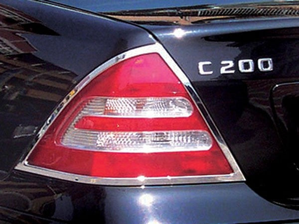 W203CClass2001-2007(Saloon)ChromeTailLampSurrounds(Pair)