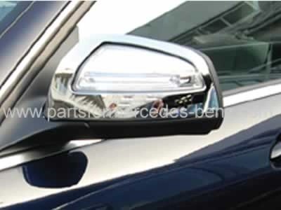 W204CClass2007-2008ChromeWingMirrorCovers(Pair)