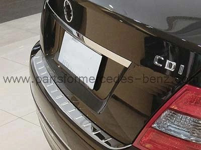 W204CClass2007-2011ChromeBumperProtectionStrip(Saloon)