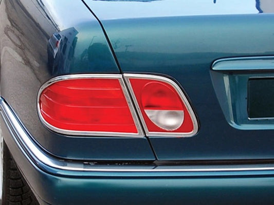 W210E-Class1996-2003ChromeTailLightSurrounds(Pair)