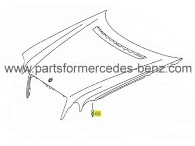 W210EClass1995-2002Hood/BonnetBuffer