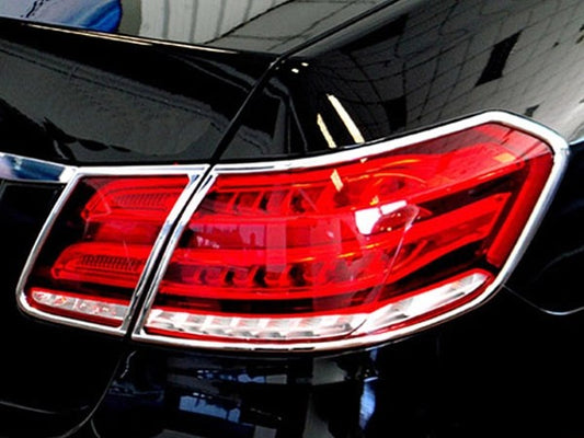 W212EClass2013-2016ChromeTailLightSurroundSet